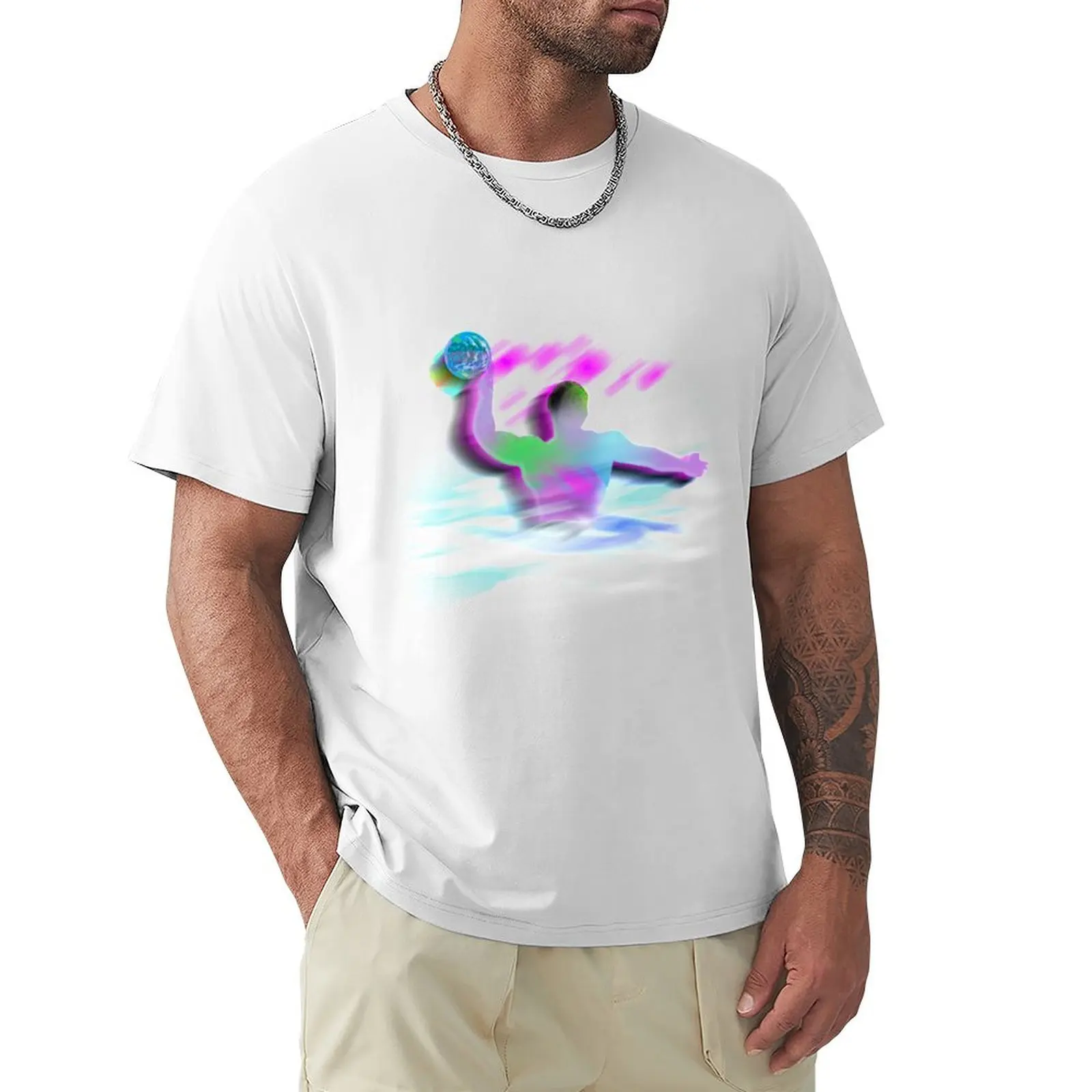 Waterpolo color design, Water Polo, Swimming, Swim T-shirt shirts graphic tees Blouse mens t shirt