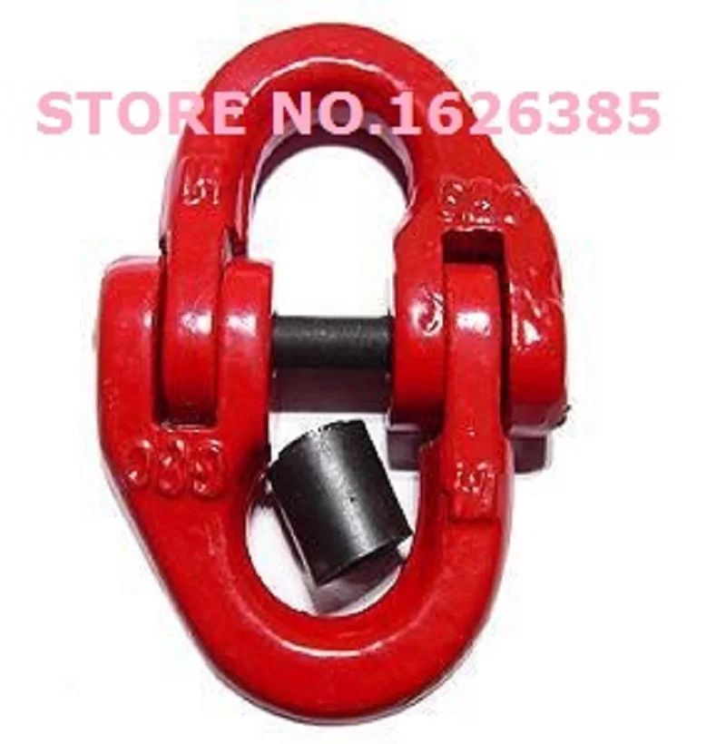 1.12Ton--3.2Ton G80 connecting link industrial lifting sling  forged alloy steel chain connector Marine Kenter style shackle