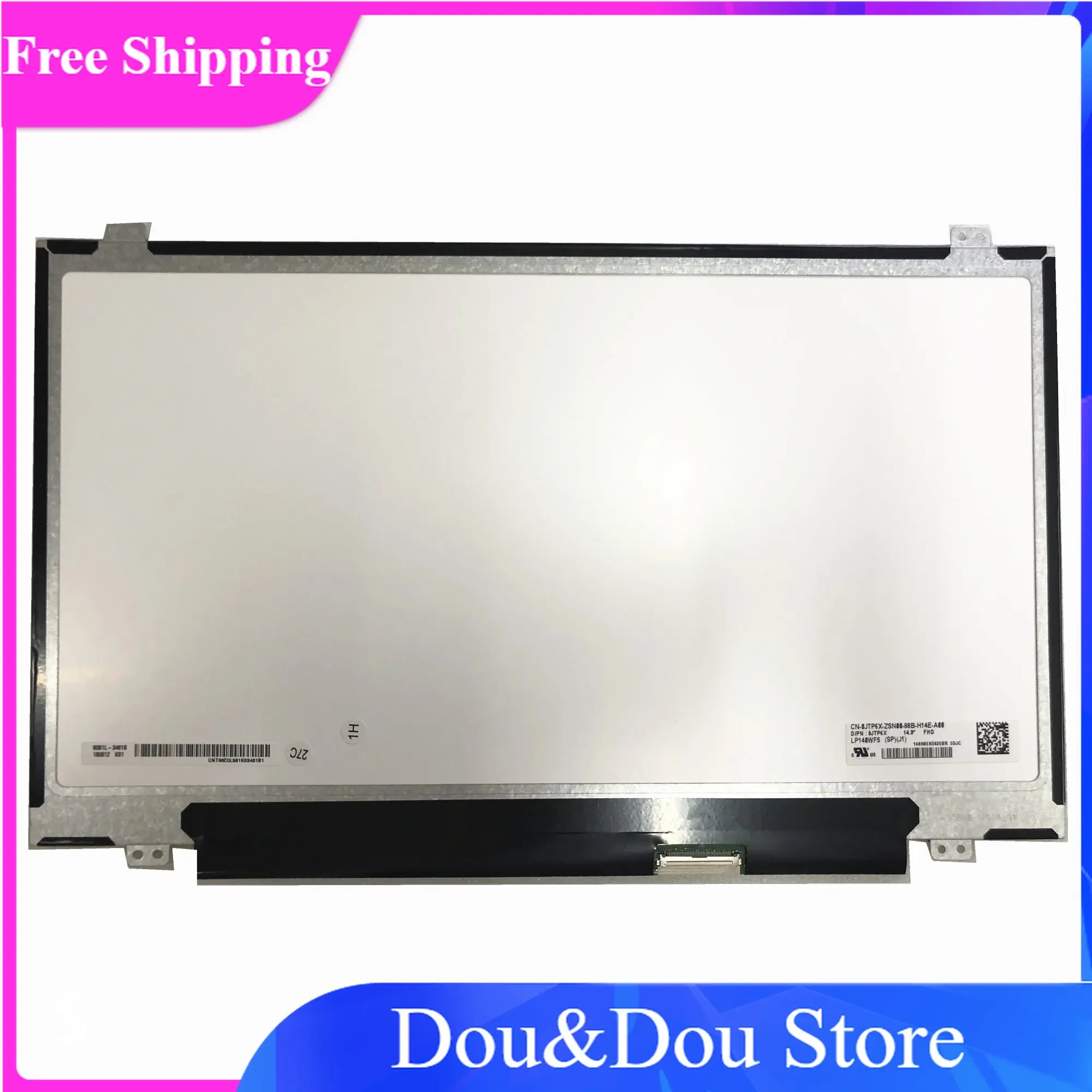 

LP140WF5 SPJ1 14.0'' 1920x1080 EDP 40 pins FHD IPS Display Matrix Panel D/PN: 0JTP6X Laptop LCD LED Touch Screen