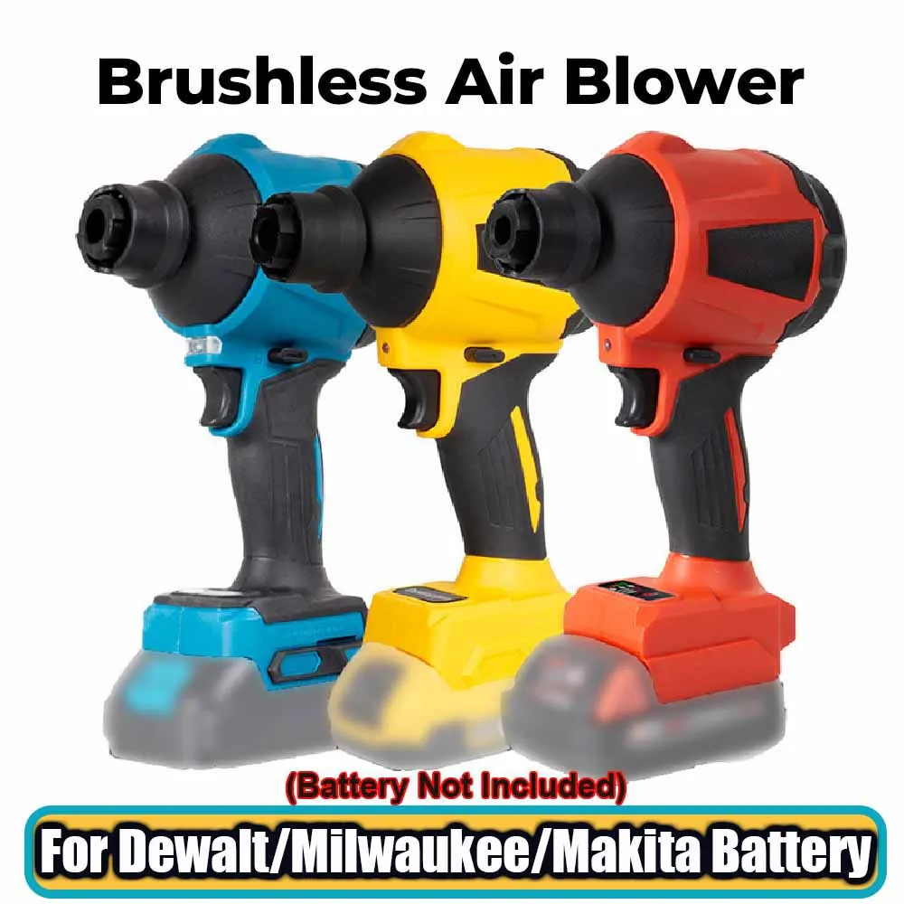 

Для Dewalt аккумулятор 20 В, бесщеточный воздуходувка, беспроводной пистолет для удаления пыли с насадками, электрический пылеочиститель, 4 скорости, регулируемый