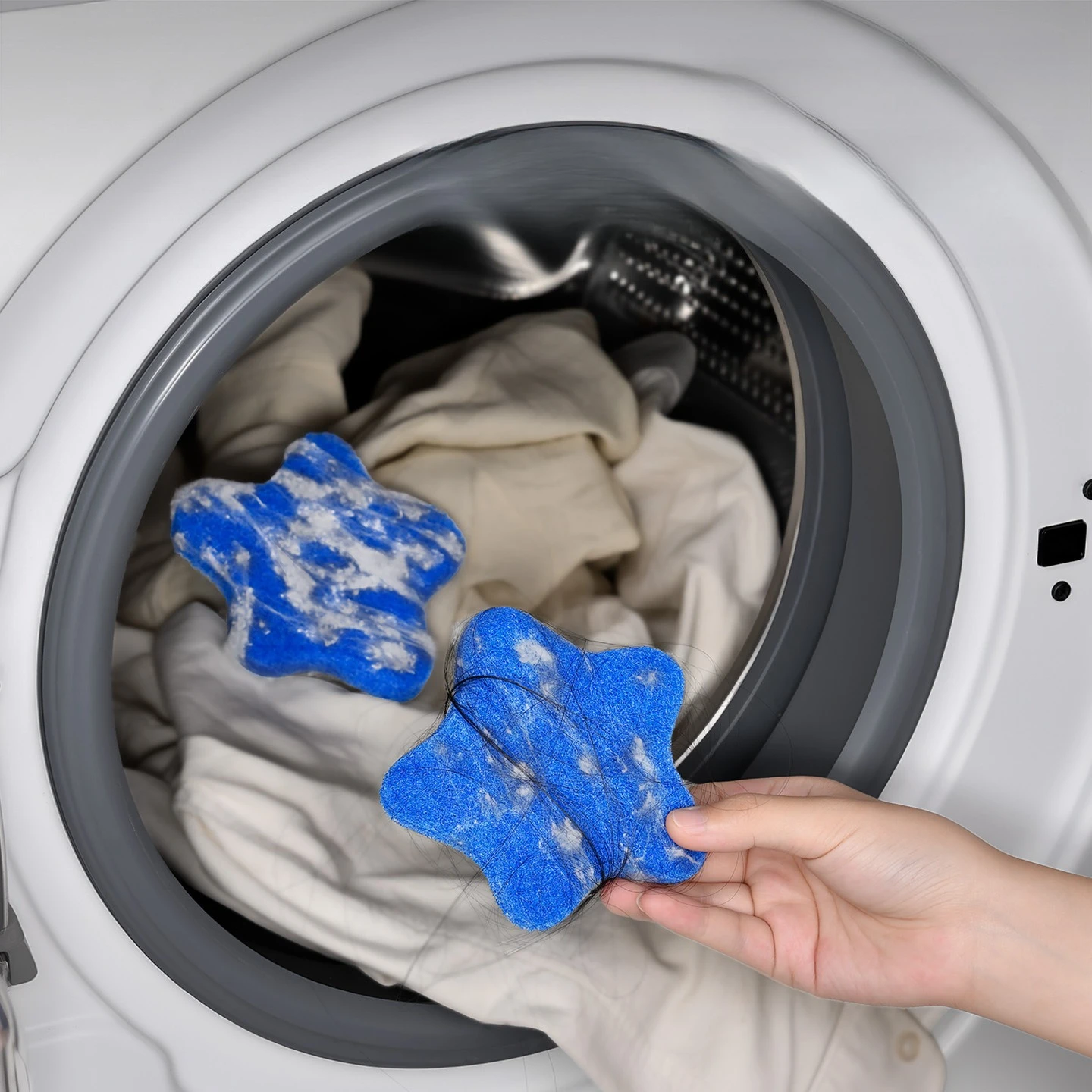 

Floating Lint Mesh Bag Reusable Laundry Hair Catcher for Washing Machine Pet Fur Cat Dog Hair Remover Filter Net Pouch