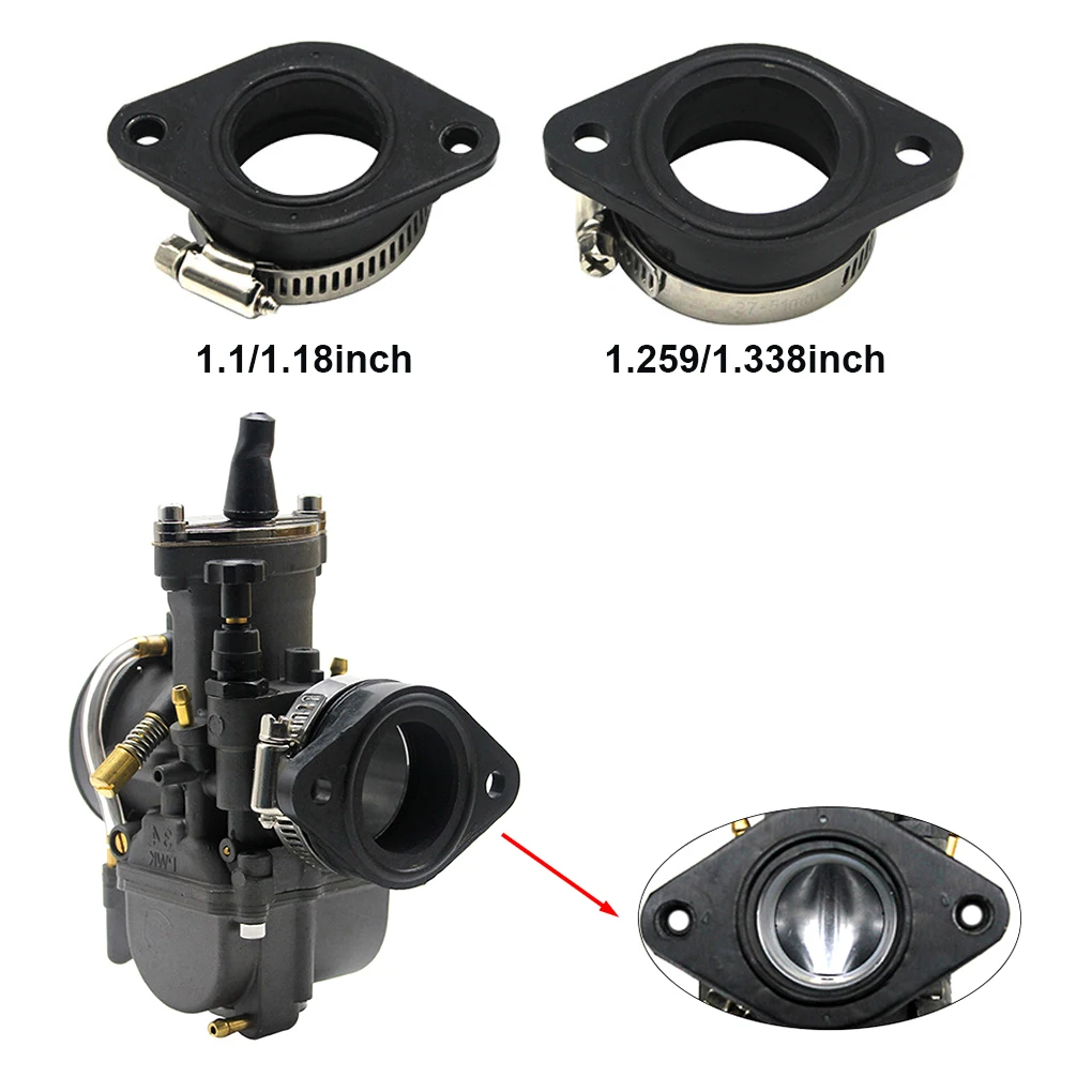 Motorcycle Carburetor Inlet Adapter Detachable Replacement Outdoor Motorcycling Carburetors Adaptor Accessories