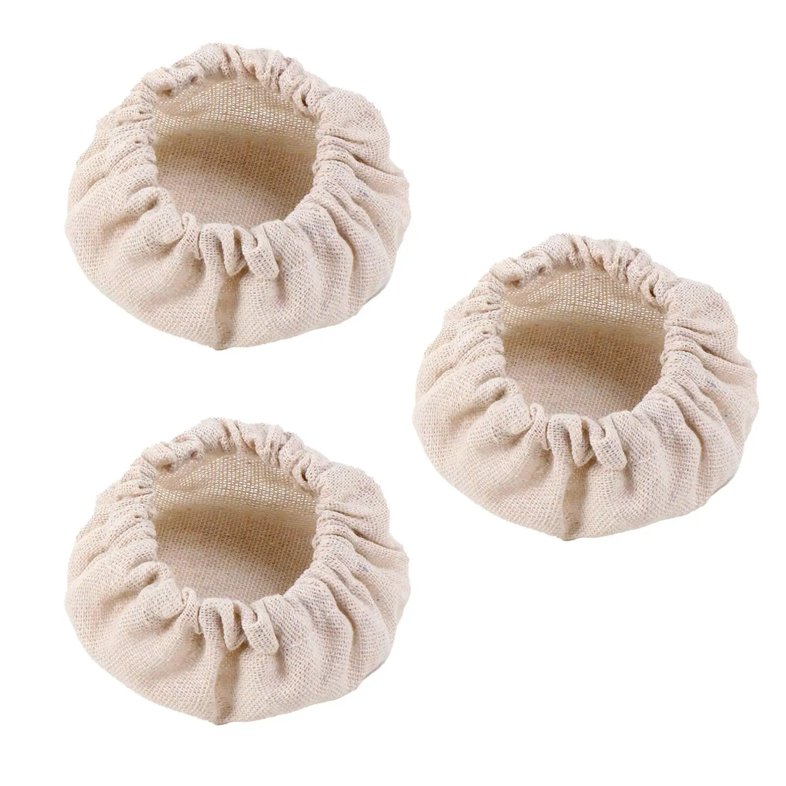 Sourdough Bread Starter Kit Cloth Cover for 8.5 to 9.5 Cm Jar Breathable Fabric Baking Tool for Kitchen Use