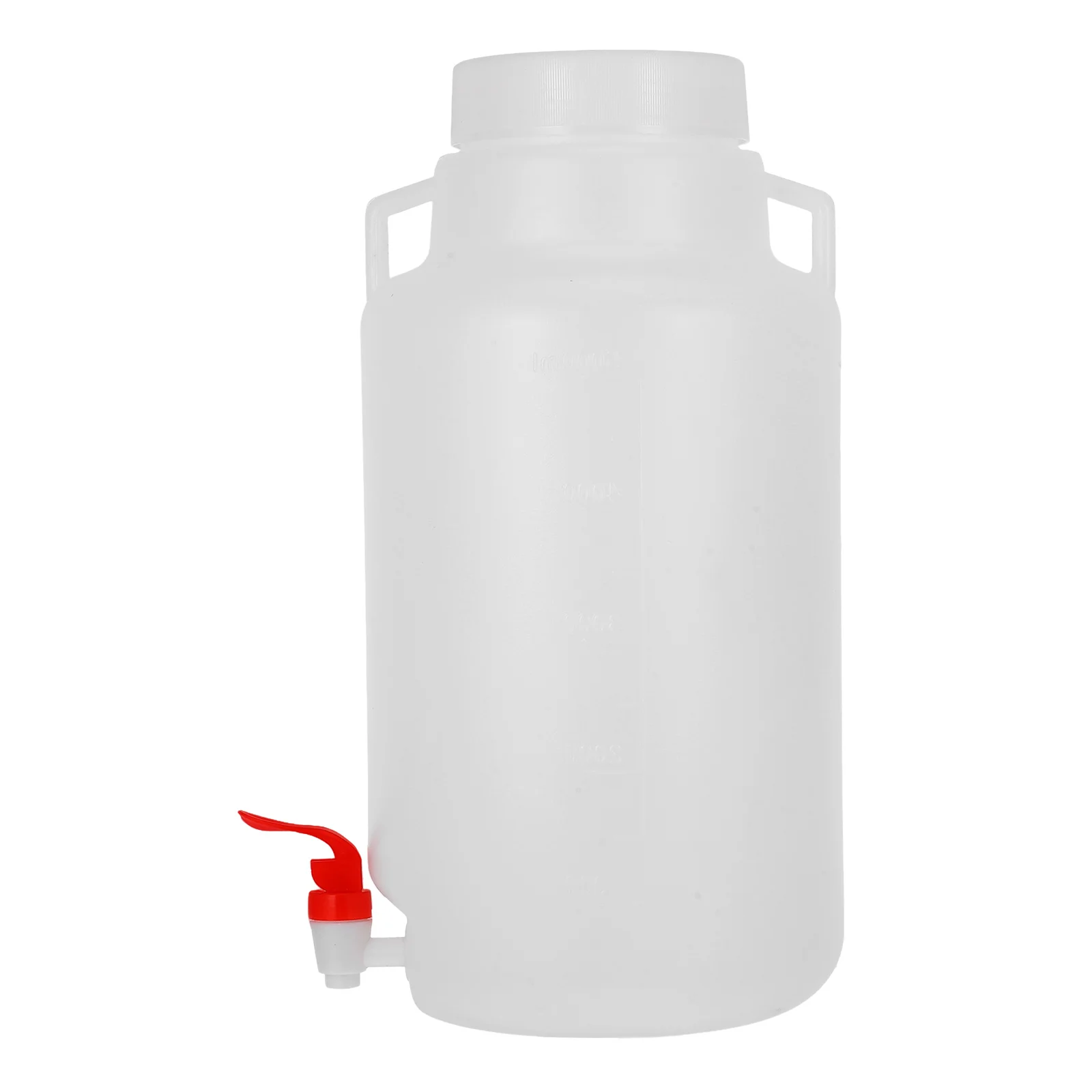 

Plastic Dispensing Bottle 5L Lab Reagent Spigot Container Lightweight Portable Leakproof Cap Easy Storage Water Jug