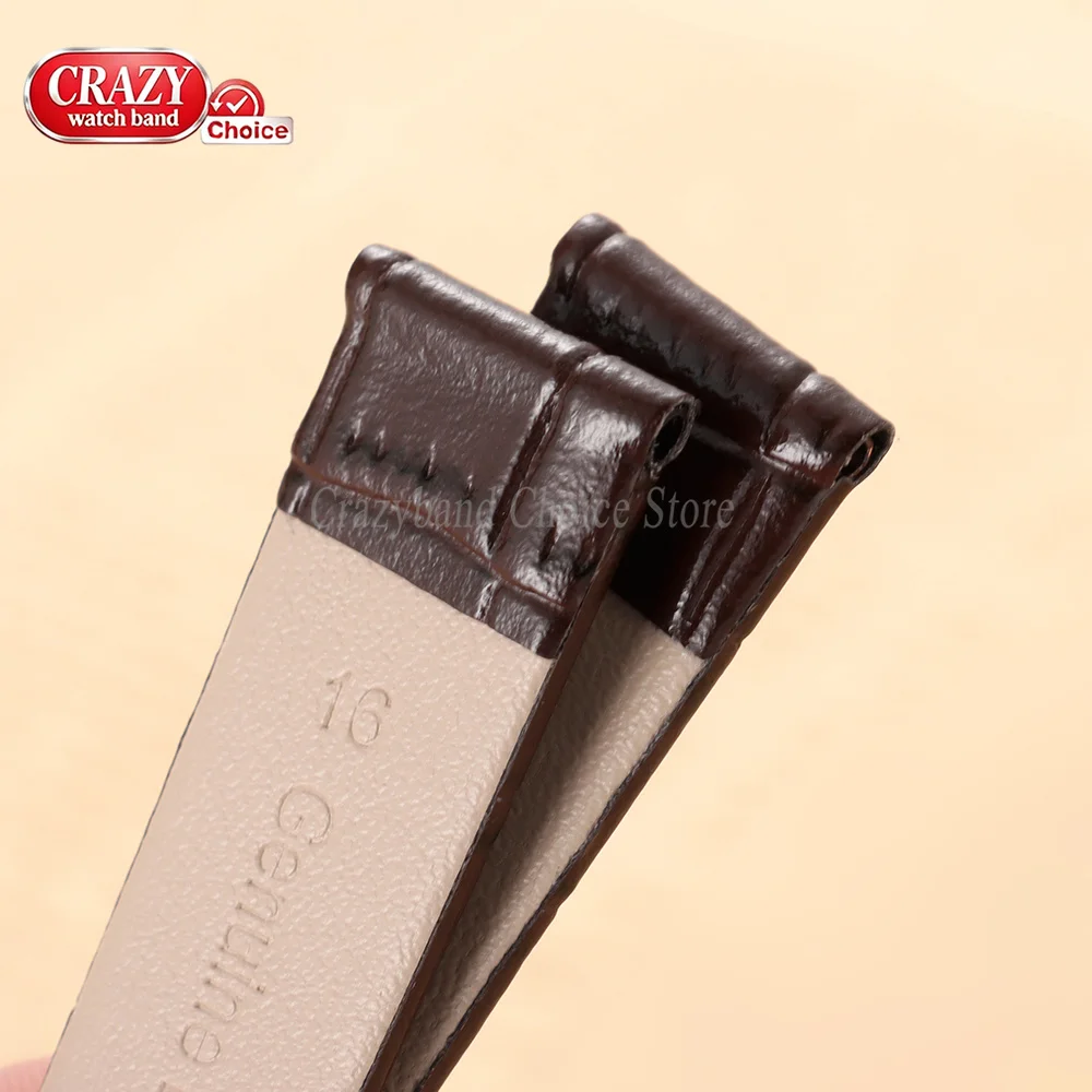 Waterproof Ultra-thin Leather Watch Band Bamboo Patterned Strap 8mm10mm12mm14mm16mm for Women Men Replacement Universal Bracelet