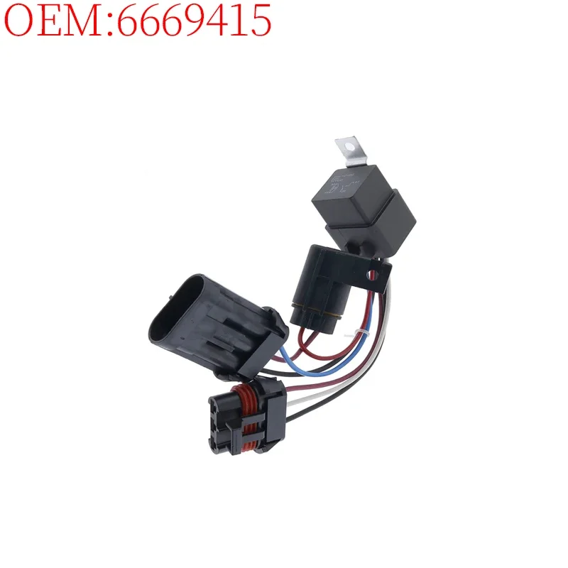 Construction Machinery Excavator Accessories 6669415 Solenoid Valve for Bobcat 231 325 328 331 553 High Quality Brand New Parts