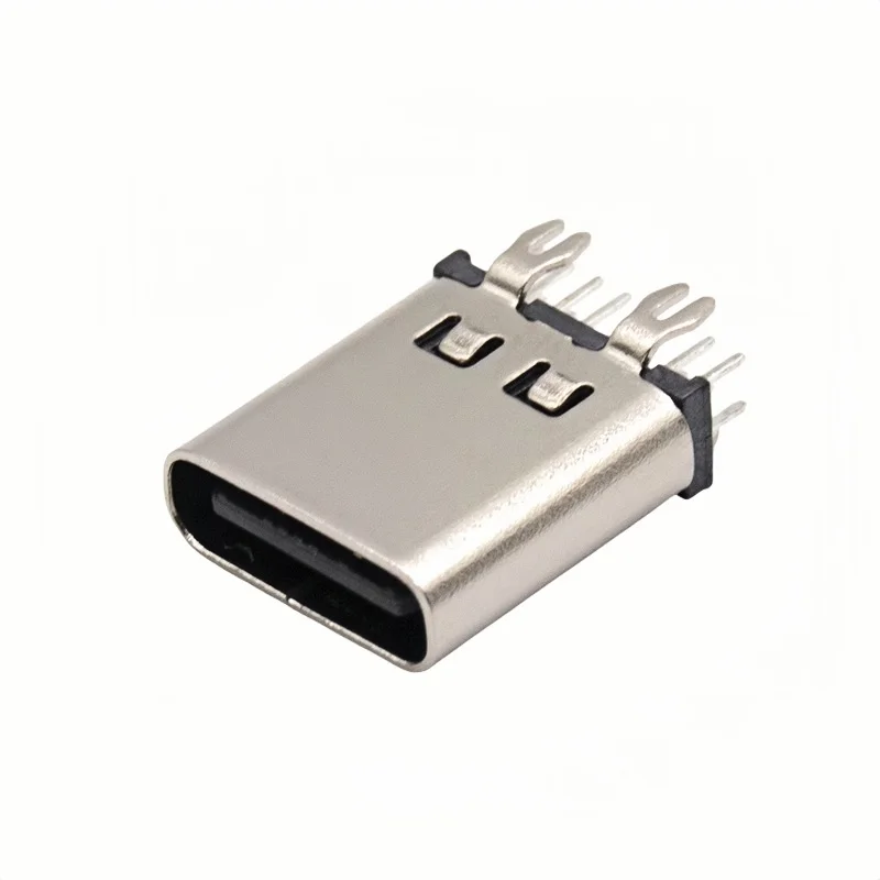 20pcs TYPE C 14 Pin Female Socket Connector DIP Vertical 180° Charging Port Plug Socket Interface USB TYPE-C 14P H=9.3/10/10.5mm