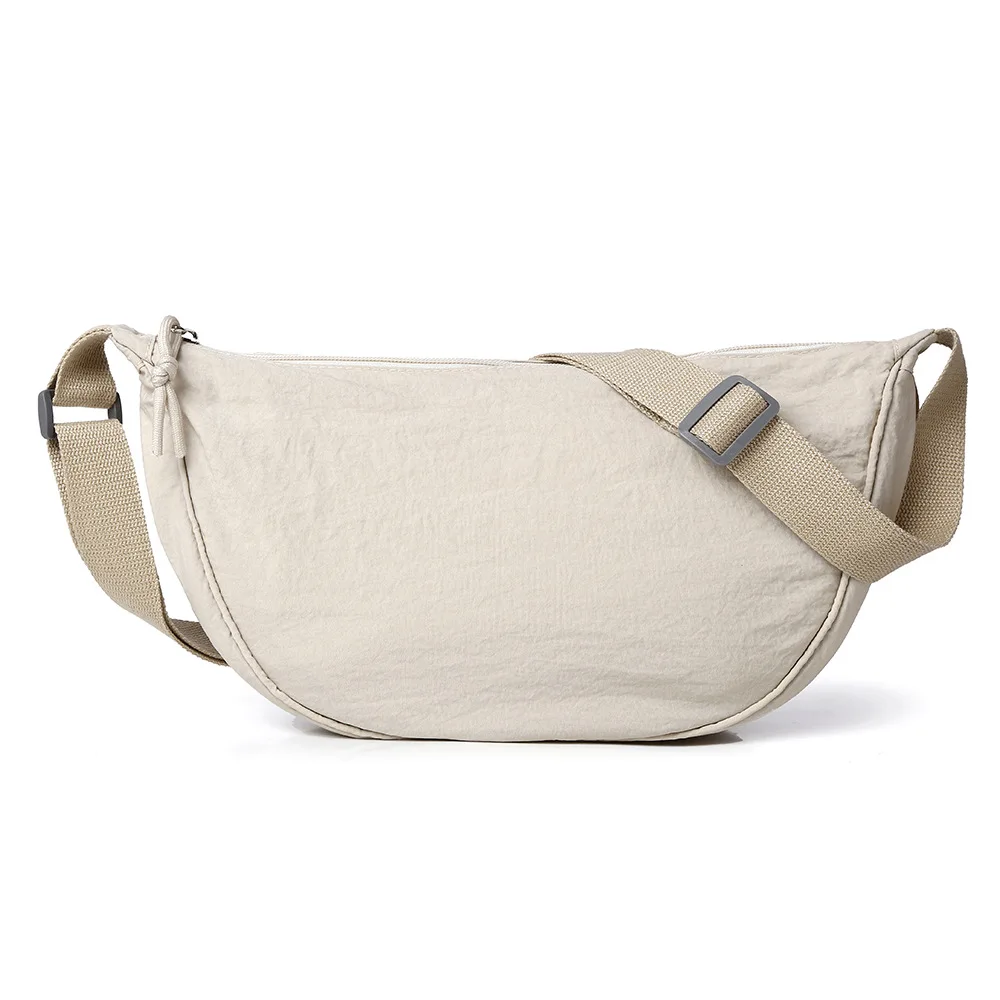 

Women New simple casual shoulder bag female large-capacity crossbody bag lightweight dumpling bag