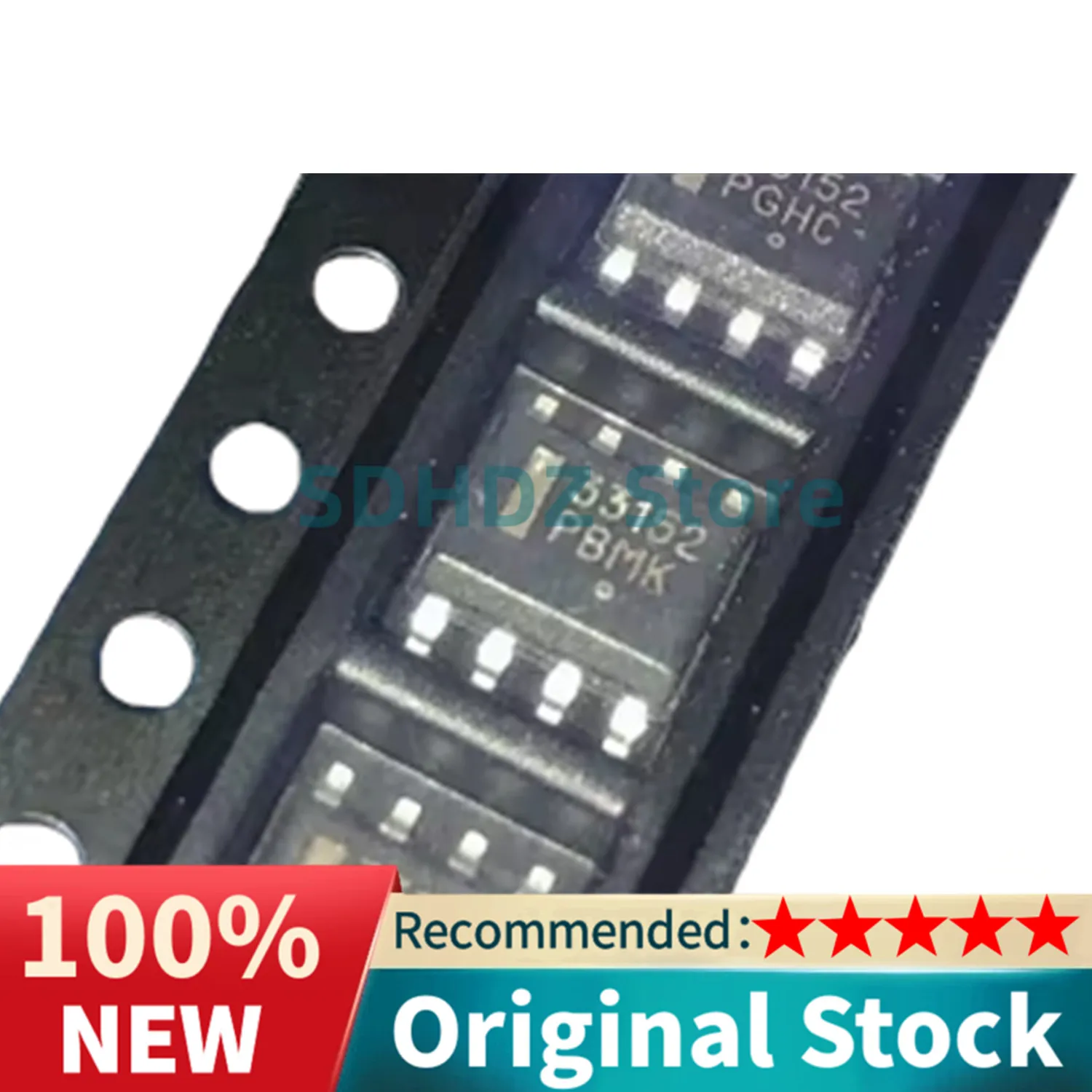 10PCS/LOT MC33152DR2G SOP8 MC33152 SOP 33152 SOP-8 MC33152DR High Speed Dual MOSFET Drivers IC In Stock