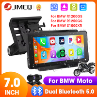 7 Inch Motorcycle GPS Navigation For BMW R1200GS R1250GS S1000XR Wireless CarPlay Android Auto IPX7 Waterproof Moto Monitor