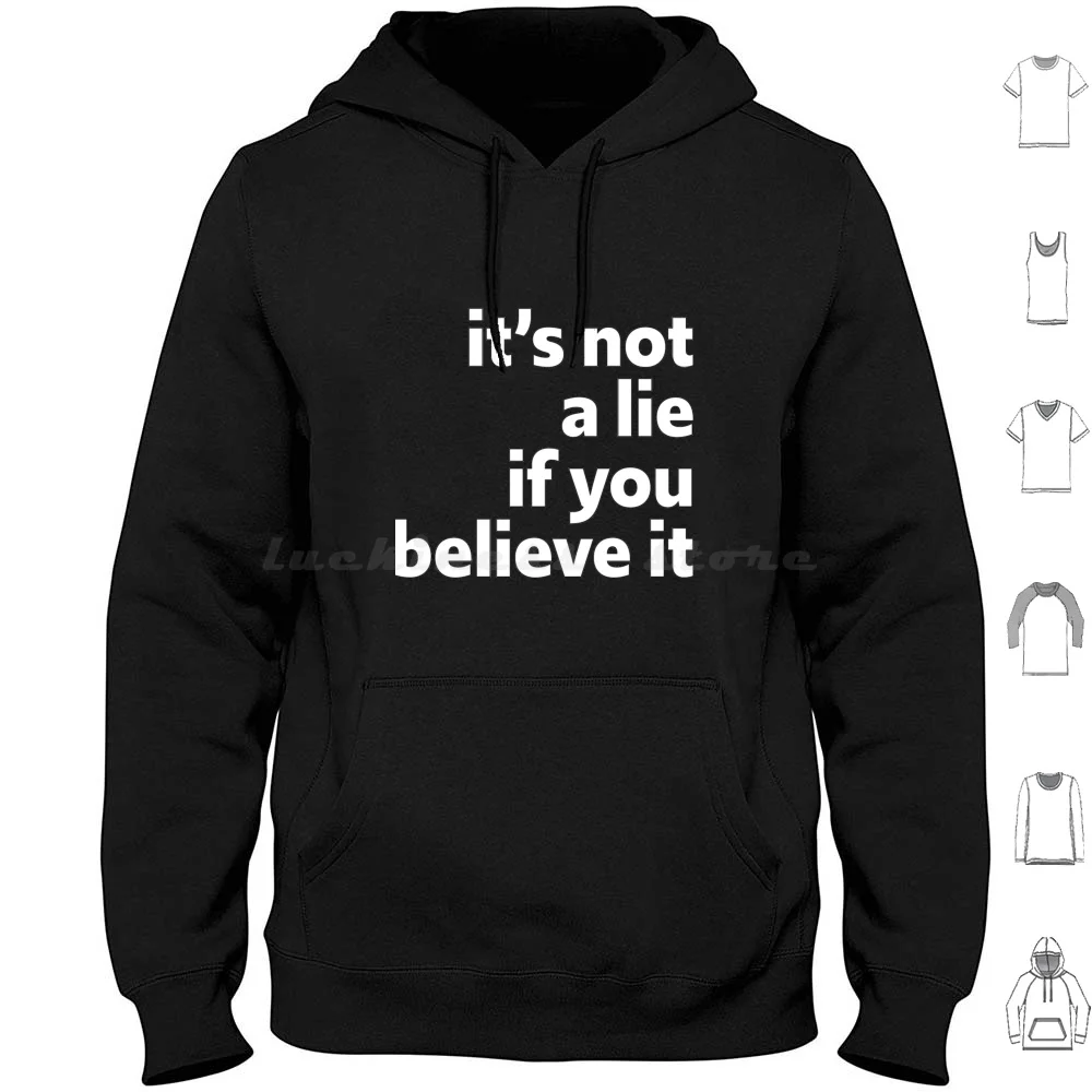 No es un mentiroso si lo crees - Sudaderas con capucha de George de manga larga Seinfeld Jerry Seinfeld Kramer George Sitcom divertida de los años 90