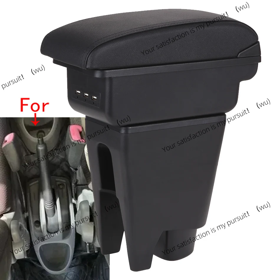 

For Citroen C1 Armrest Box For Peugeot 107 Toyota Aygo BJ Armrest Car Accessories Store box Interior detail Simple installation