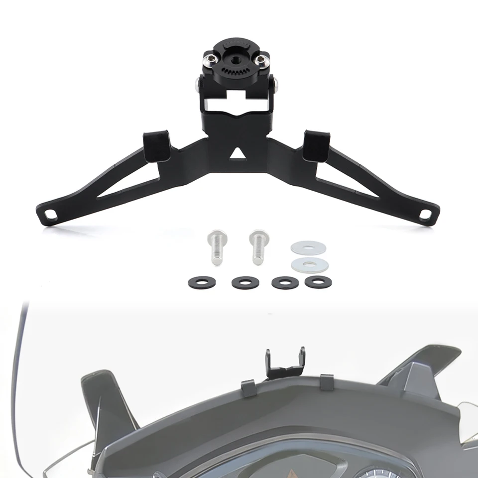 Supporto GPS In Alluminio Per Bmw R1200 RT (2005-2013) – Staffa Di Navigazione Per Moto, Solida E Stabile