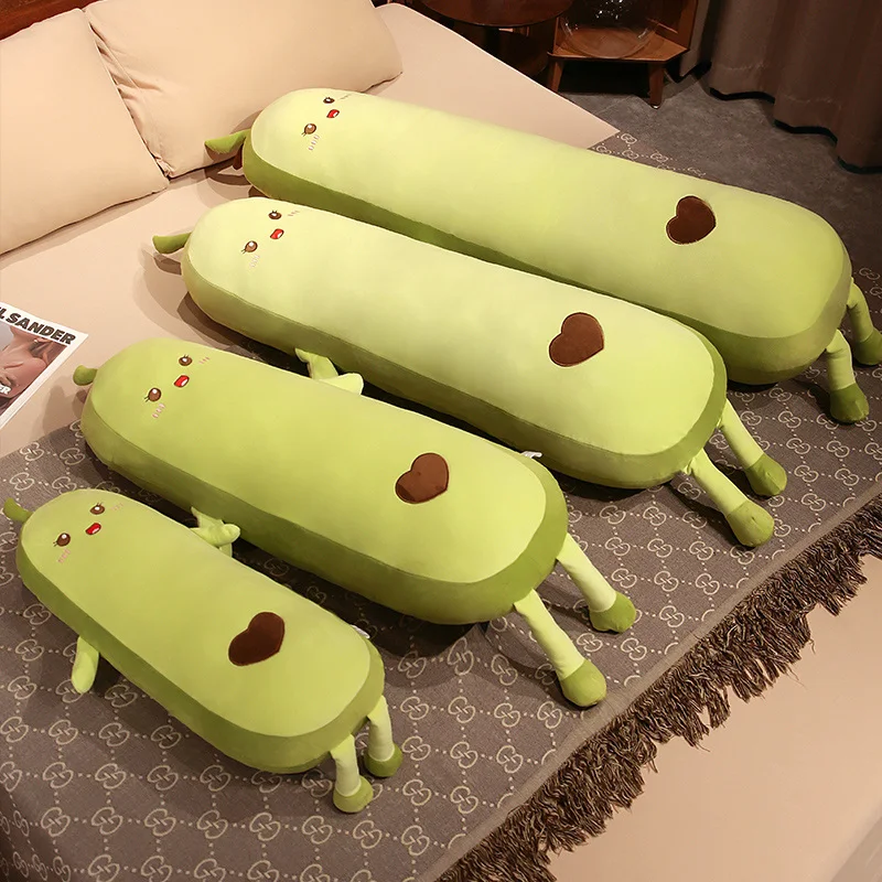 Nieuwe Cartoon 85-150 cm Avocado Pop Knuffel Gevuld Zacht Fruit Kussen Sofa Kussen Verjaardagscadeau voor Meisjes vakantie Decoratie