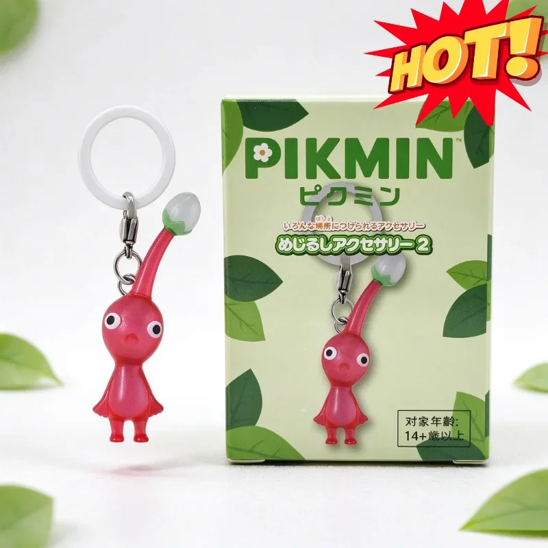 Bandai PIKMIN Nintendo Blind Box Game Characters Action Figures Model Keychain Backpack Pendant Gashapon Ball Collectibles