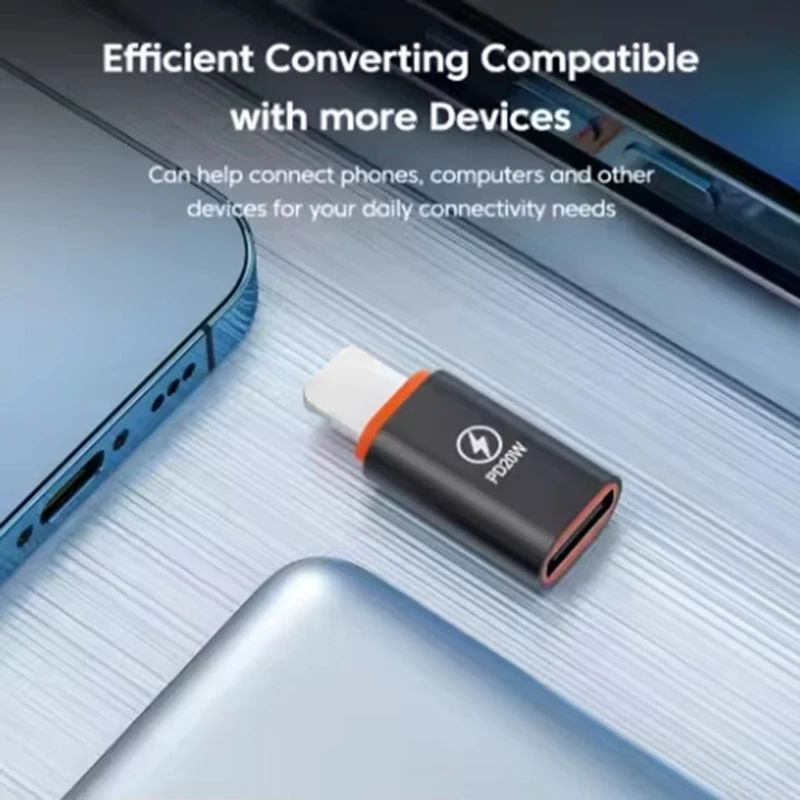 

Type-C to Lightning Converter PD20W Mobile Phone Accessories Adapter Data Transfer And Mobile Phone Charging for Macbook iPhone
