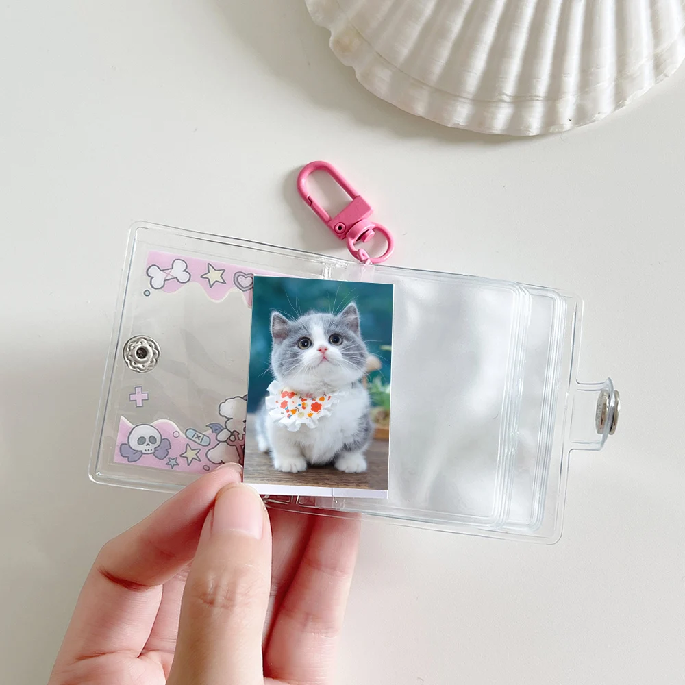 Porte-Photo Transparent de 2 Pouces, Mini Album, Pendentif, Certificat, Stockage