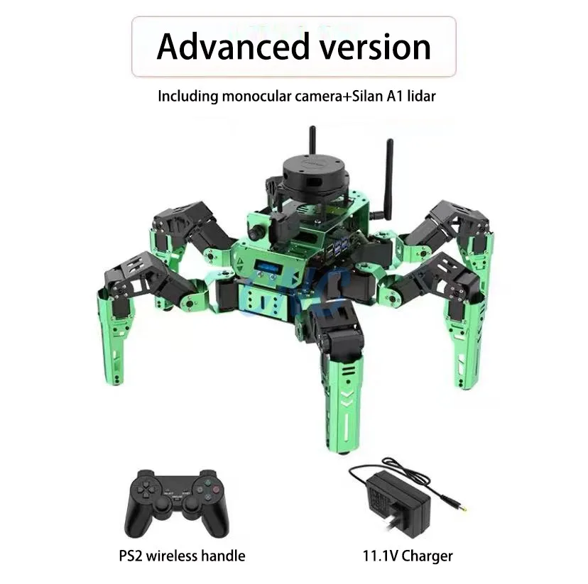 NEW Hiwonder JetHexa ROS Hexapod Robot Kit Powered by Jetson Nano B01 Edizione ufficiale with Lidar Depth Camera