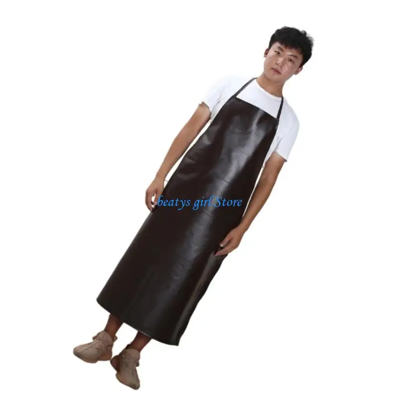 C7AB プロフェッショナル グレードの厚みのある PU レ - Leatherwork Apron のレビューと価格