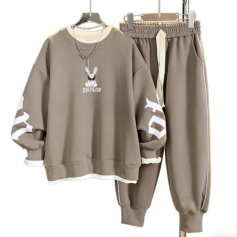 

New Spring Autumn Baby Girl Clothes Boys Outfits Children Casual T-Shirt Pants 2Pcs/Sets Toddler Sports Costume Kids Tracksuits