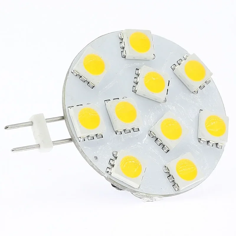 10 SMD 5050 G4 Led 505012V 24V G4 LED BOAT LIGHT CAR LIGHT MARTINE LIGHT Crystal Chandelier Lights 1pcs/lot