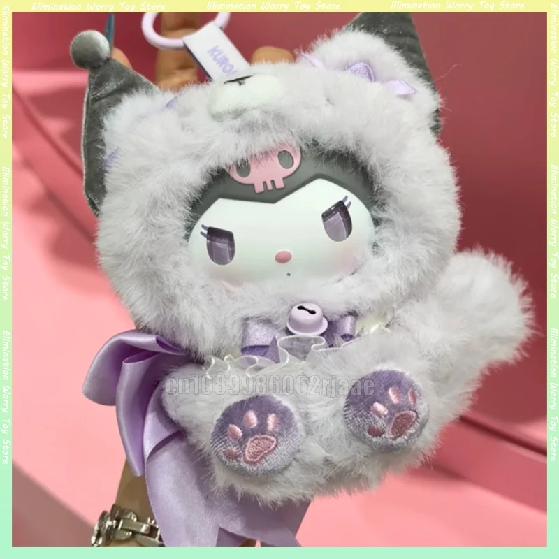 サンリオブラインドボックスキャラクターフォックスアイランドシナモロールクロミビニールぬいぐるみペンダントサプライズボックスマイメロディアニメ人形ミステリーバッグおもちゃ