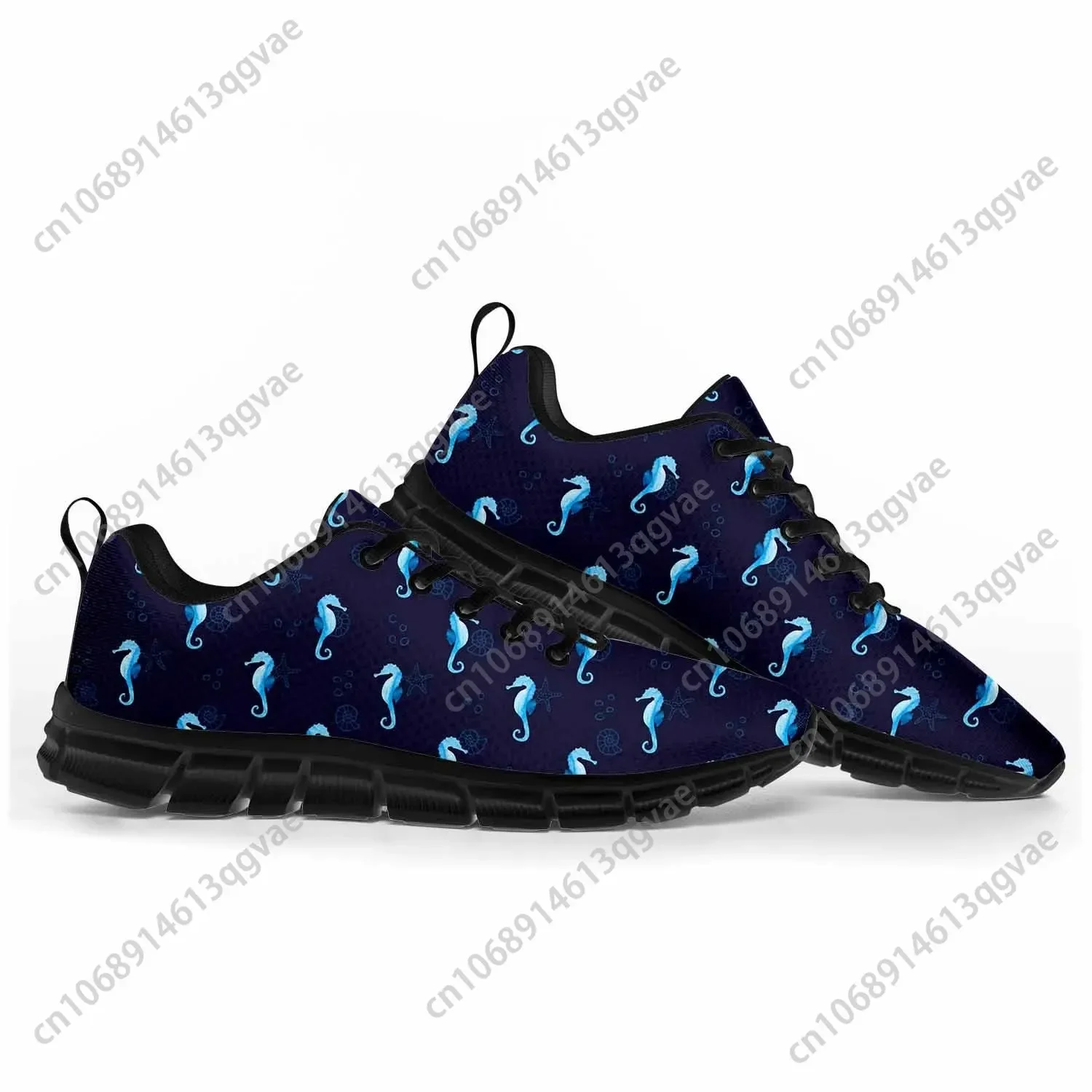 Seahorse Ocean Series Sports Shoes Mens Womens  Customized Sneakers Tailor-Made Shoe High Quality Couple
