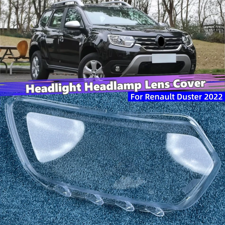 

Для Renault Duster 2022, автомобильные детали и аксессуары, крышка абажура, линза лампы фары