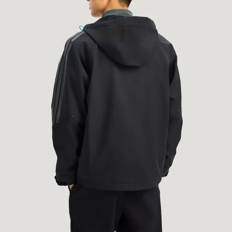Adidas Comfort Men's Fleece Warm Outdoor Sports Jacket KR2496