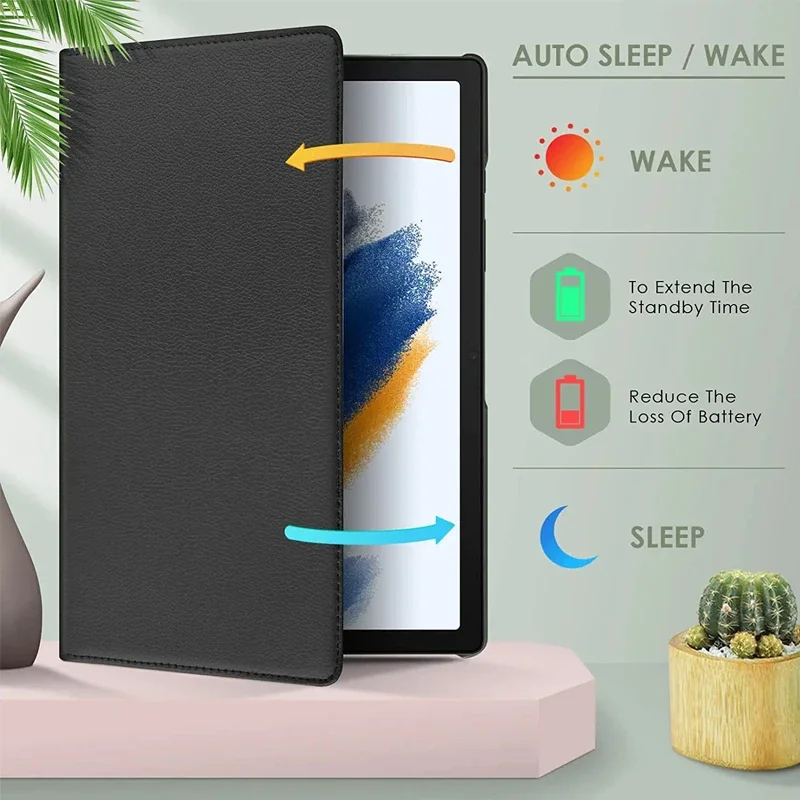 Funda For Xiaomi Redmi Pad SE 8 7 Case 2024 360 Rotating Stand Tablet Cases For Redmi Pad SE Case 8.7 4G Tablets Cover