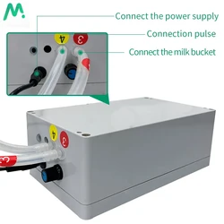 12V Electric Milking Pump Pulsating milking pump Milking Machine Accessory Electric and Pulse Host Vacuum Pump for Cow Sheep