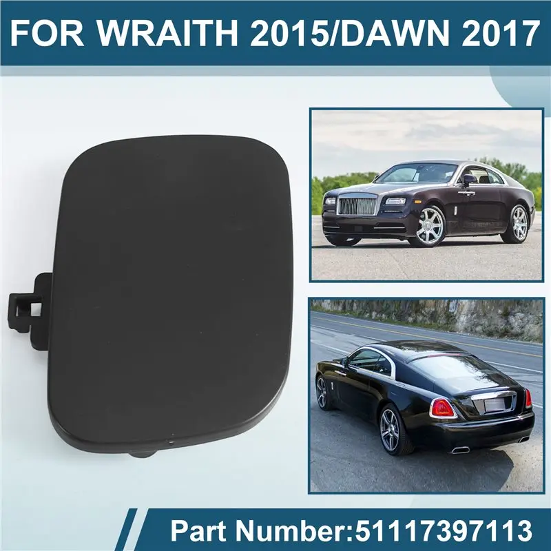 T17C For Rolls Royce Wraith Dawn 2015-Front Bumper Towing Hook Cover 51117397113