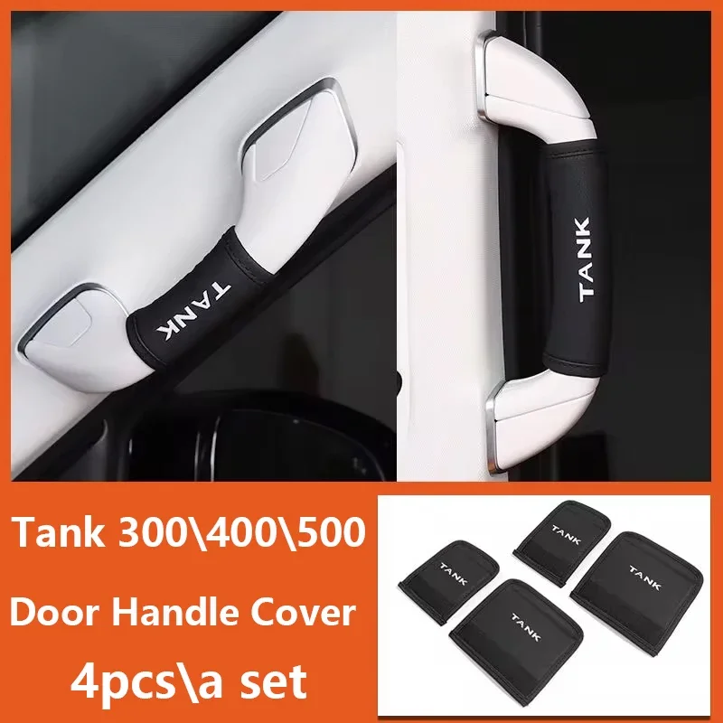 

Tank 500 Car Interior Door Handle Protective Cover For Great Wall Tank 300 Tank 400 700 Door Groove Mat Car Interior Moulding
