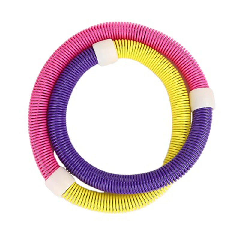 Easy Carry Spring Hula Fitness Hoop per vita sottile allenamento per adulti perdita di peso Sport Hoop