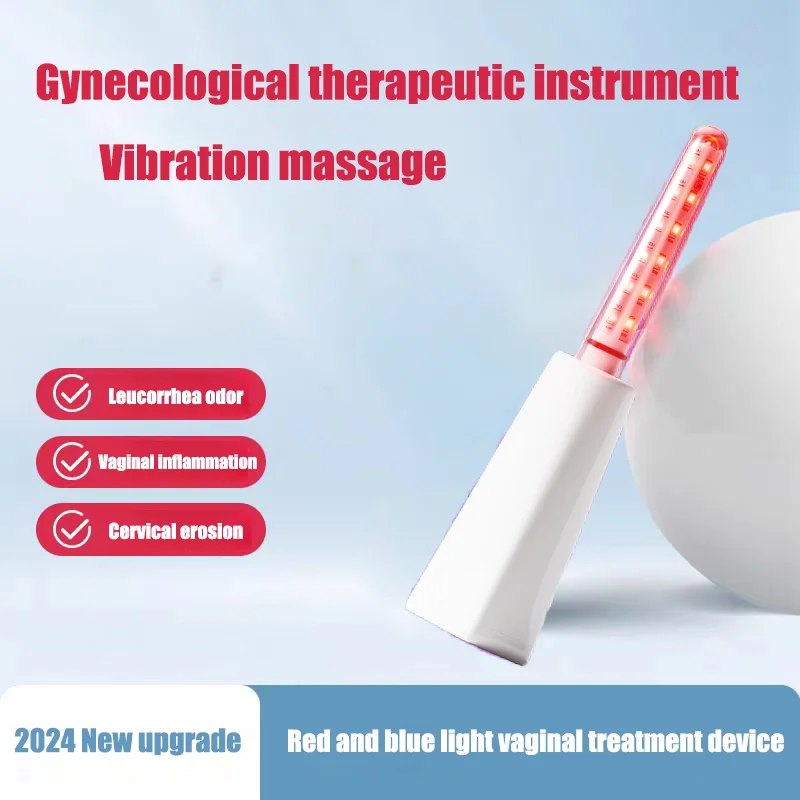 

LED Red Blue Light treatment for gynecological diseases, vaginitis, cervical erosion, physical laser therapy