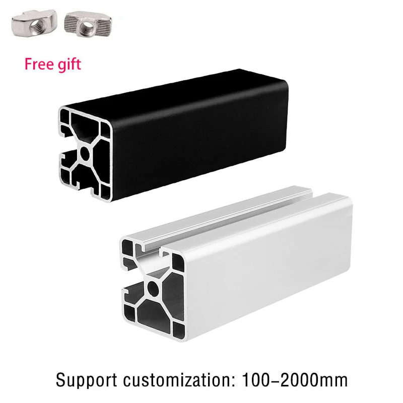 

1 шт., анодированный алюминиевый профиль для 3D-принтера, 4040-100 мм