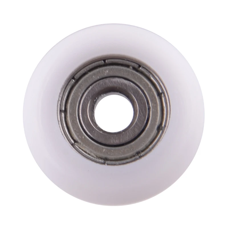 10Pcs Groove Ball Guide Bearing Roller Pulleys Wheels For Moving Sliding Door Furniture Hardware Accessories