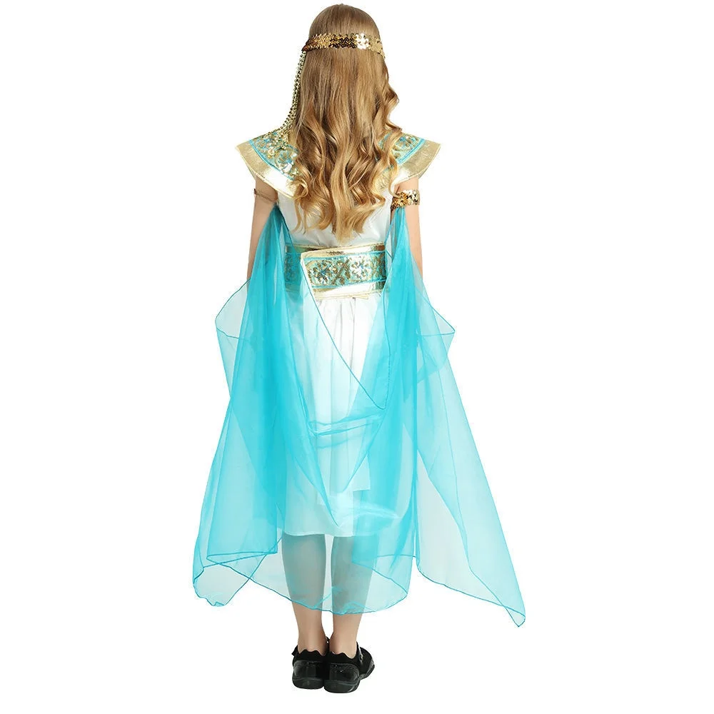 

Queen Cosplay Costume Princ Festival Girls Masquerade Role-plang Clothes loween Children's Polyester Fiber Outfits