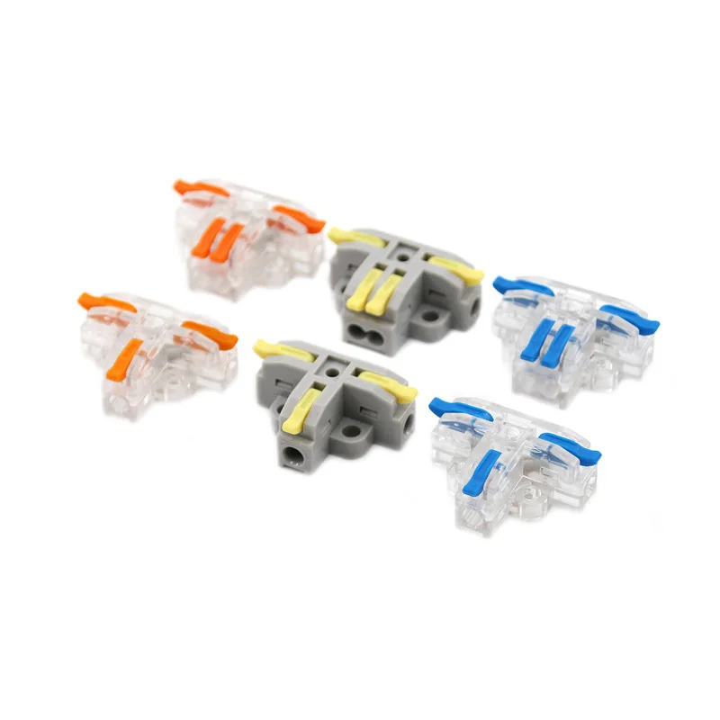 

Wire Connector Quick Splitter T-Type Universal Wiring Cable LED Distribution Terminal Push-in Fast Power Electrical Connectors