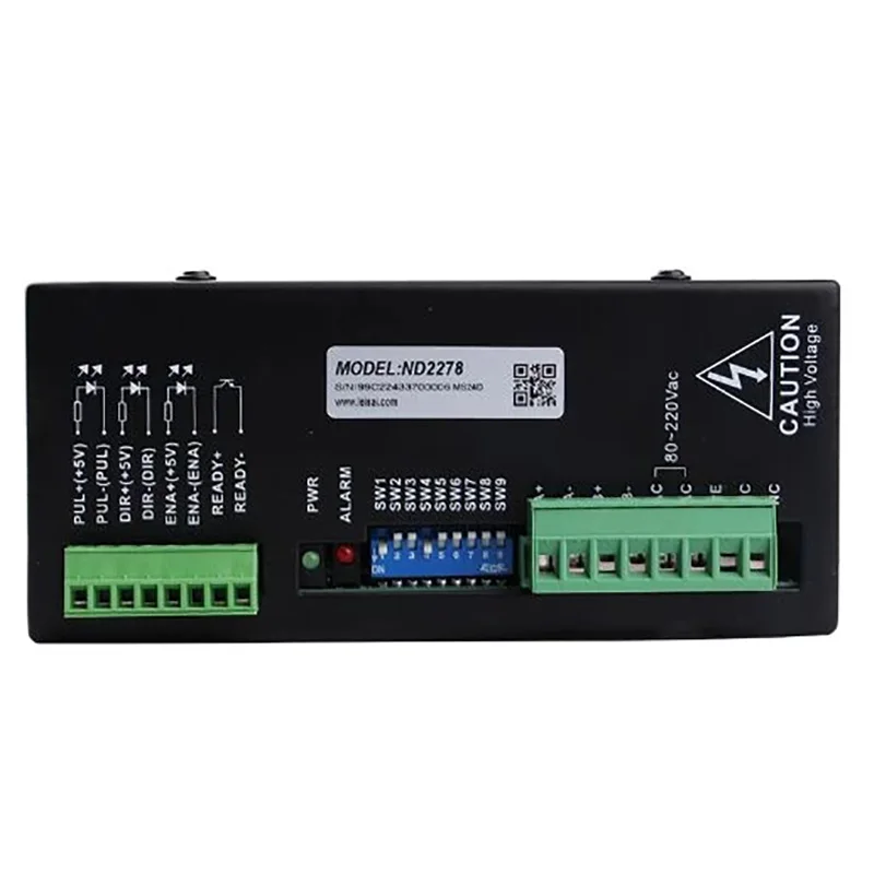 Imagem -03 - Roteador do Cnc da Movimentação da Micro-etapa do Motorista 80220vac 7.8a do Motor de Leadshine Nd2278 Adaptado ao Nema 34 Nema 23 Motor Deslizante de Fases