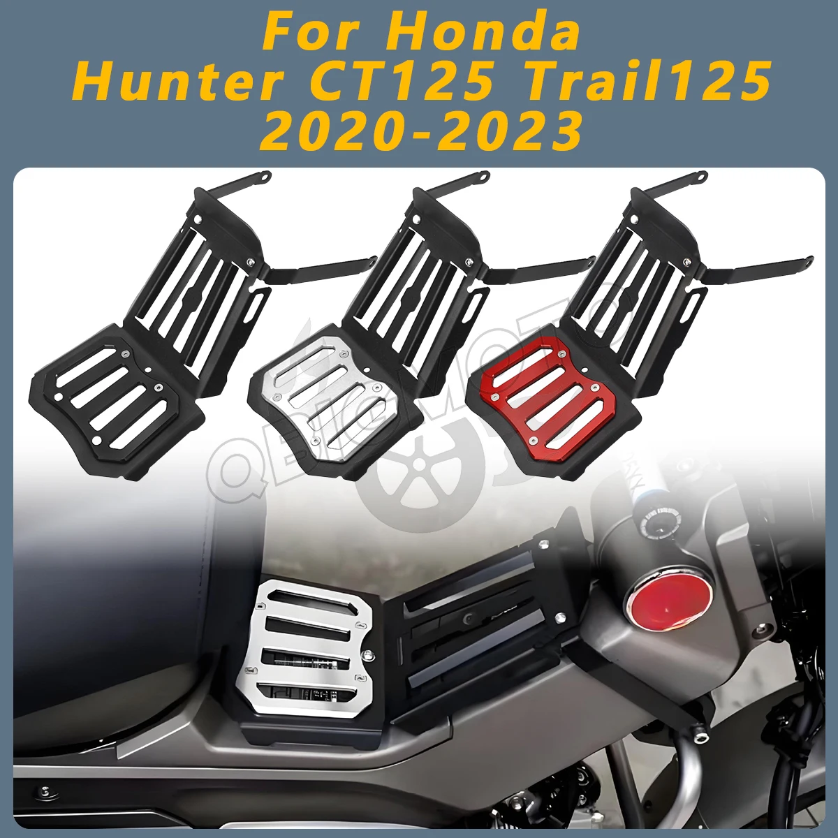 Center Middle Rack Luggage Rack Carrier Bracket Grille For Honda Hunter CT125 Trail125 2023-2020 CT 125 Box Top Holder Guard