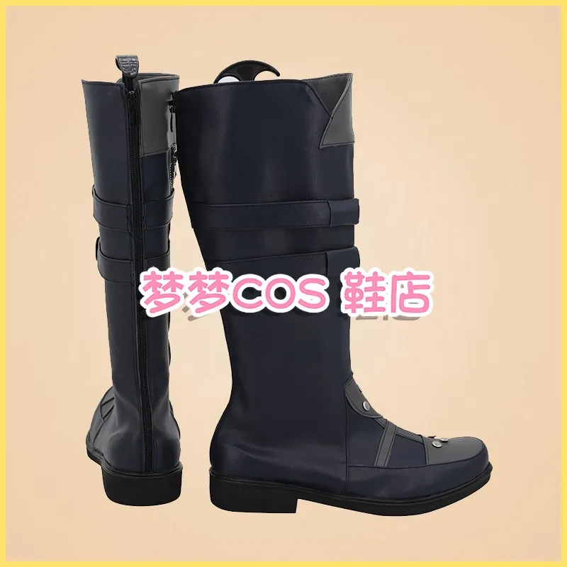 Girls Frontline AN94 Cosplay Shoes Boots Halloween Anime Game Black Boots