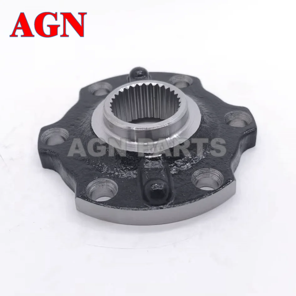 for TOYOTA LAND CRUISER 4.0L 4.2L 4.5L HZJ80 FJ80 HDJ80 Front Wheel Hub Flange Plate, 43421-60022 view 2