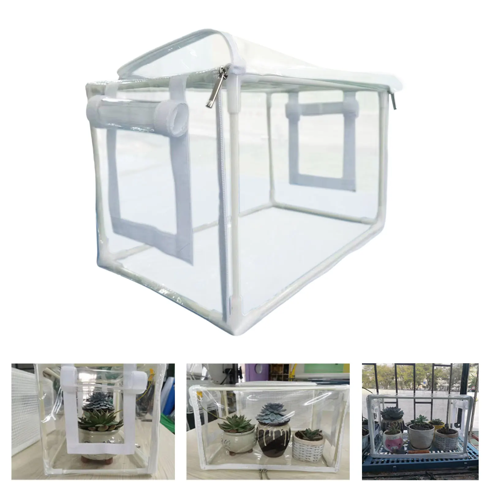 

Still Air Box Vegetable Indoor Outdoor Reusable Easy to Use for Gardening Plants Waterproof Clear Greenhouse Garden Greenhouse