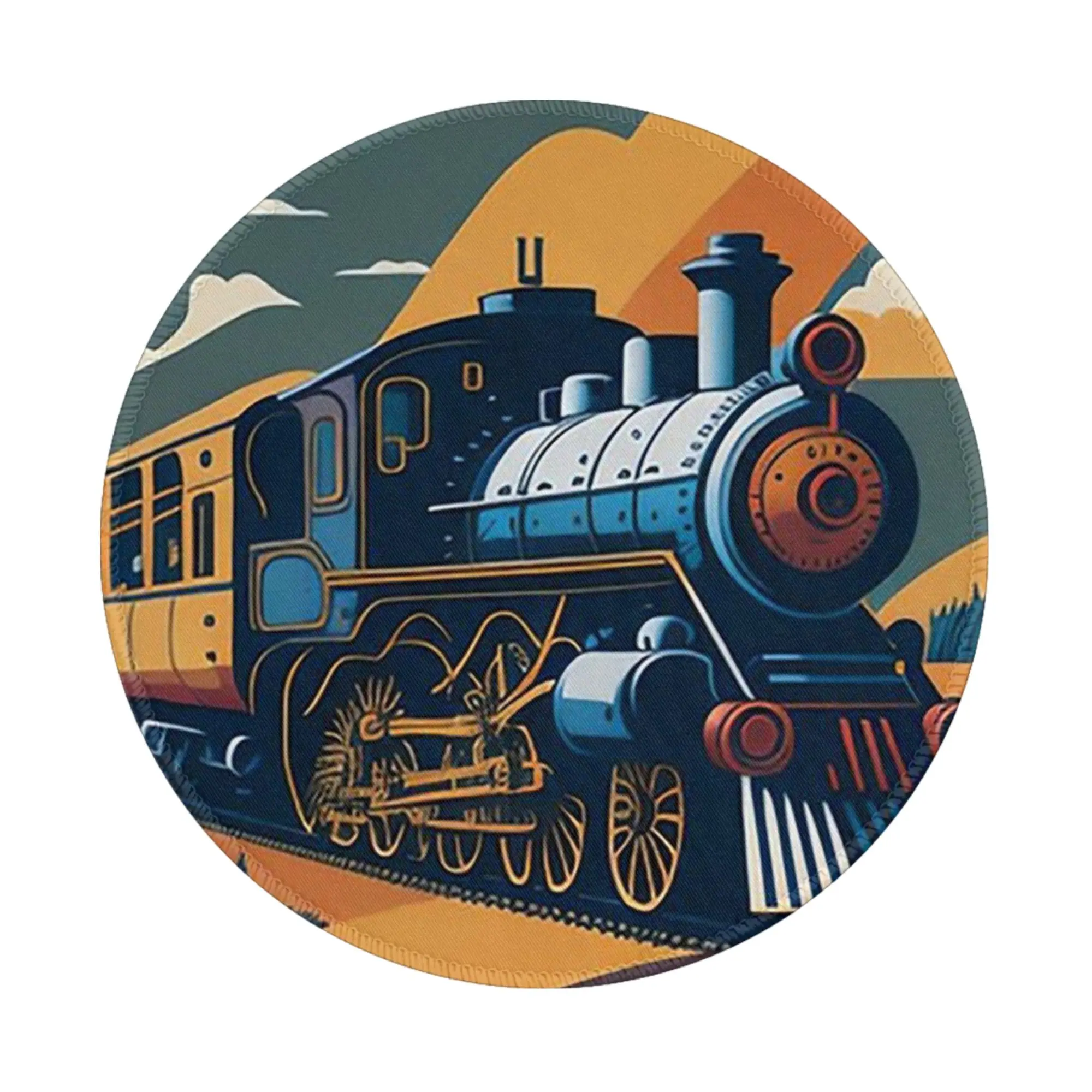 classic train Mouse Pad Computer Keyboard Mouse Mat Gamer PC Laptop Desk Mat Office Accessories Table Mats