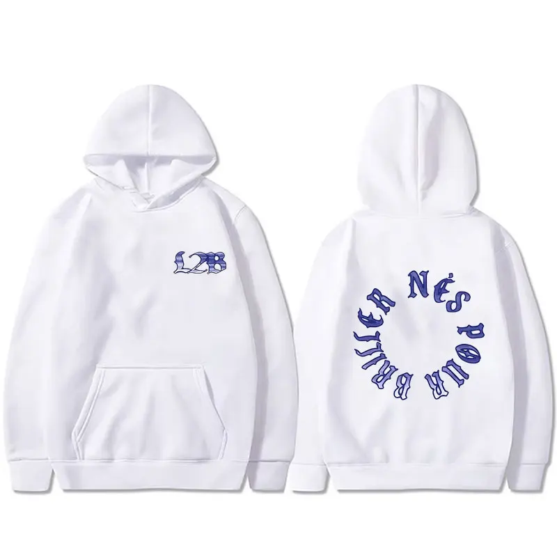 

Rapper L2B Nes Pour Briller Graphic Hoodie Men Women Hip Hop Fashion Pop Music Sweatshirt Male Casual Vintage Oversized Hoodies
