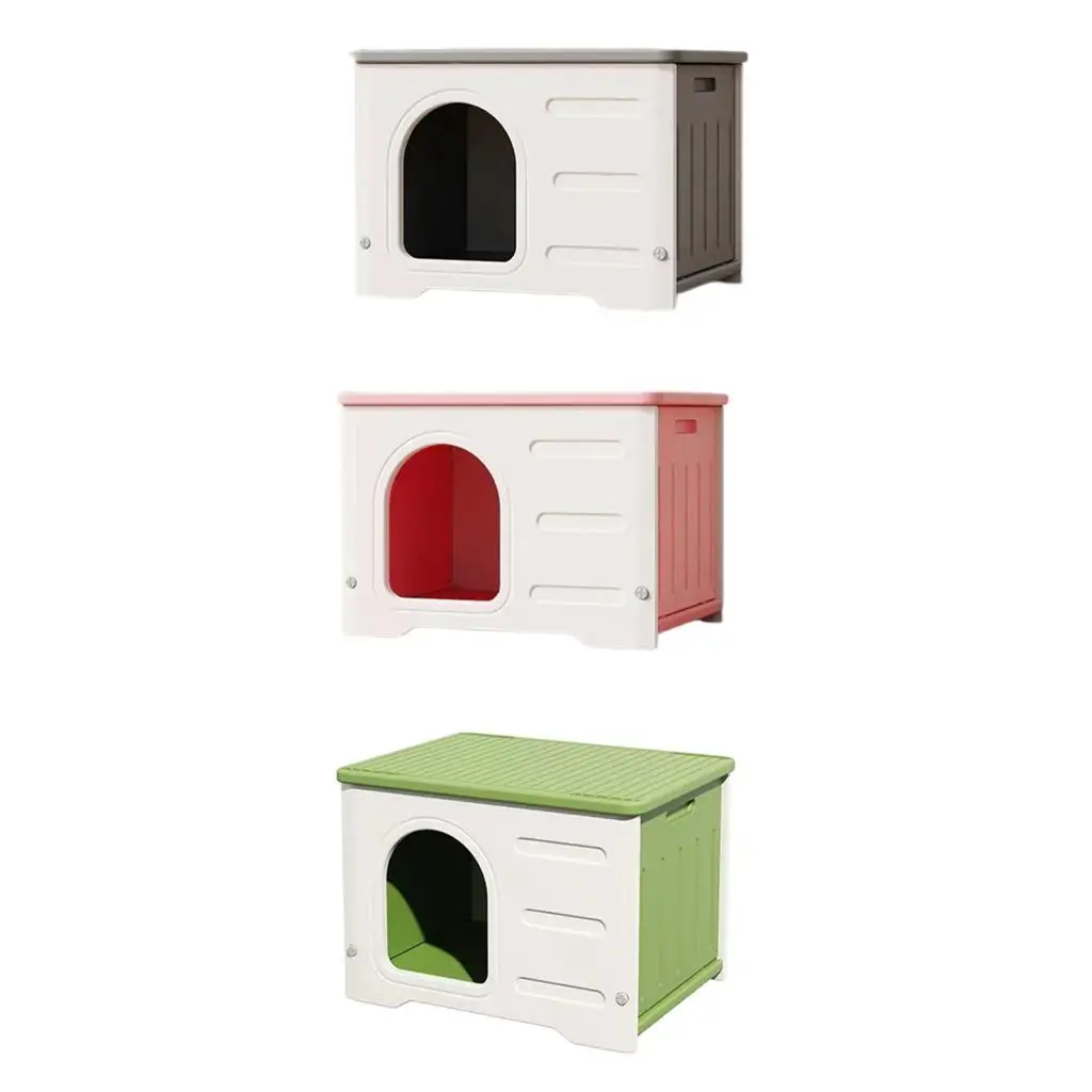 

Outdoor Stray Cats Shelter Pet House Small Dogs Cat Warm Bed Kennel for Puppy Kitten Cave Pet Supplies Habitat