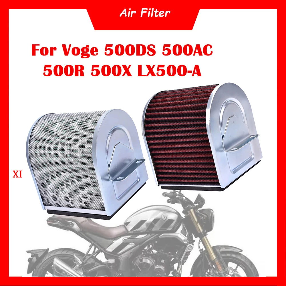 Motore del motociclo Filtro Aria Cleaner 500cc Elemento Filtro di Aspirazione Aria Per VOGE 500DS 500AC 500X 500R LX500-A