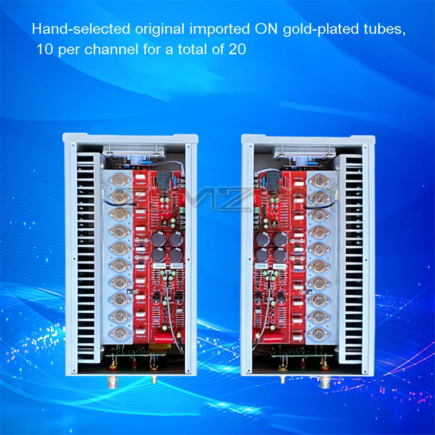 2pcs American Version X3pro Split Fever High-power Hifi Amplifier Pure Post Amplifier Biased Class A AC220V/50Hz
