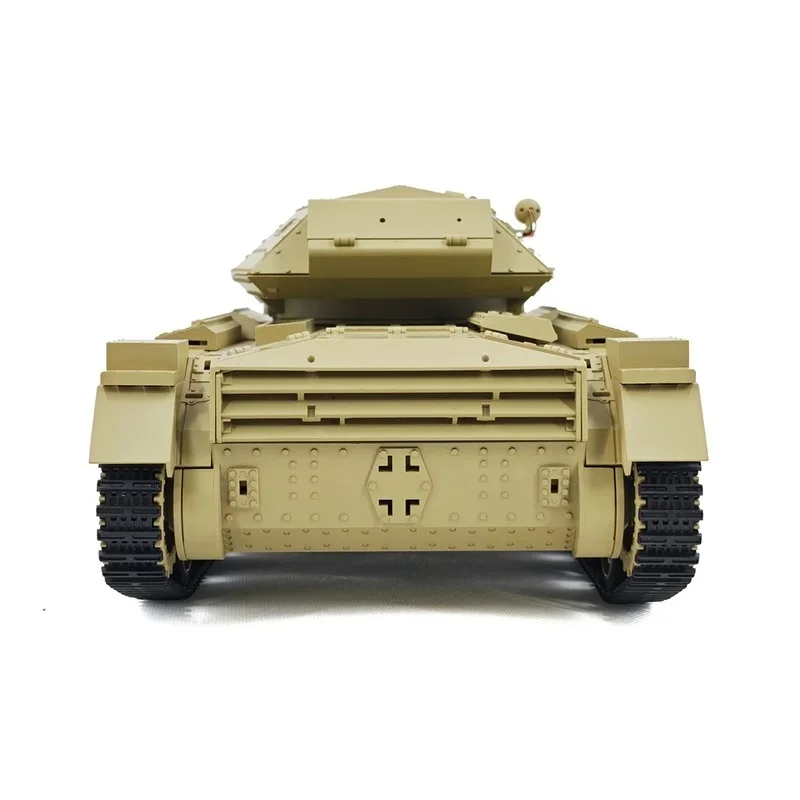 재고 있음 Kubrick British Crusader Mkiii 원격 제어 탱크 흡연 벨트 개폐식 시뮬레이션 군사 모델 장난감 소년